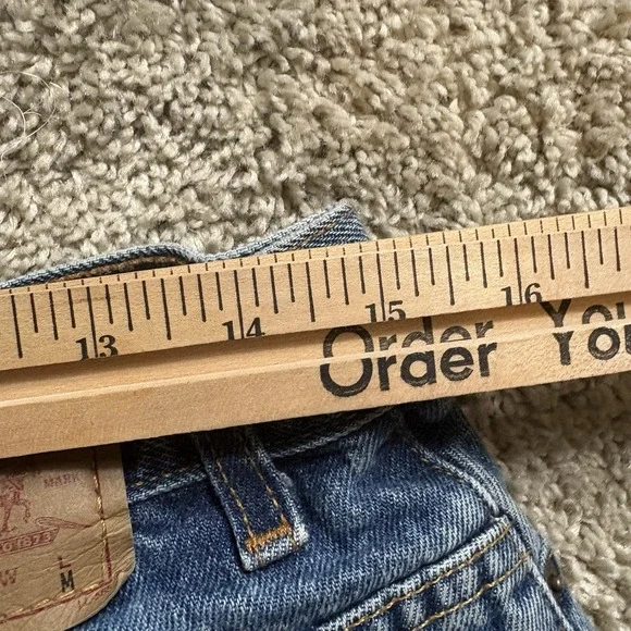 Vintage‎ Y2K Levi's 550 Tapered Leg Relaxed Fit Women's Jeans 30x27 - Picture 3 of 10